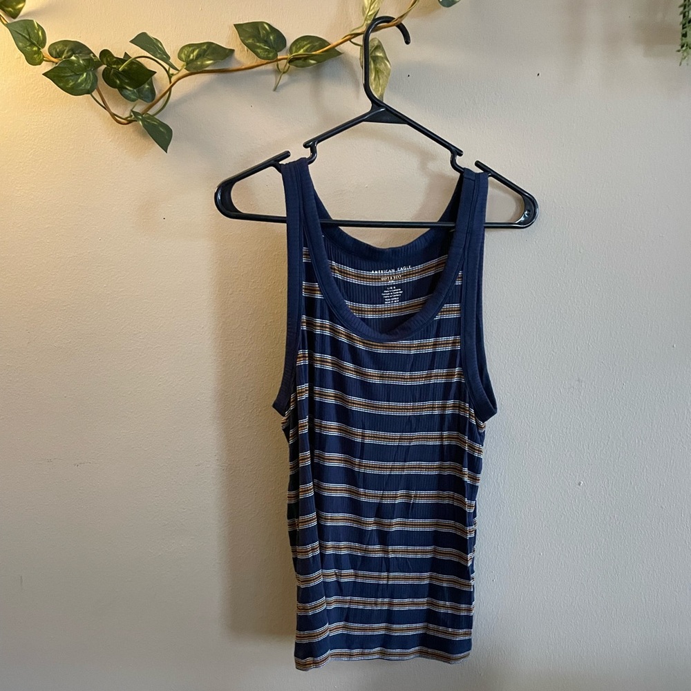 American Eagle striped tank
